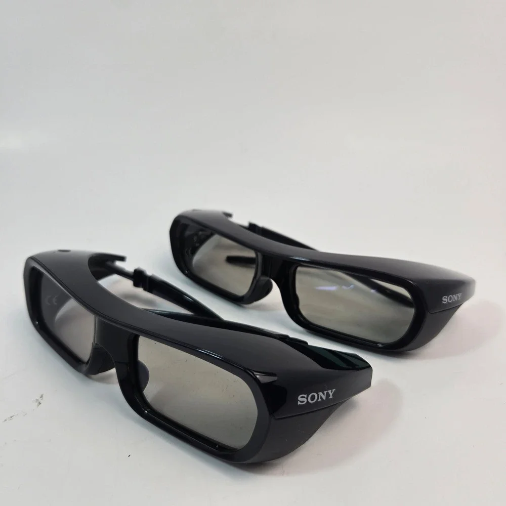 Sony TDG-BR250 Rechargeable Active 3D Glasses Black Set of 2 for Bravia TV